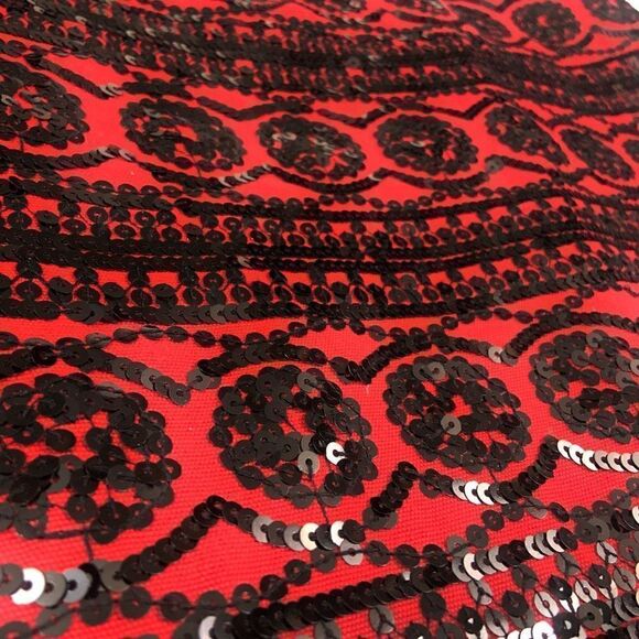 MOULINETTE SOEURS Midi Cotton & Sequins Skirt - Picture 3 of 12